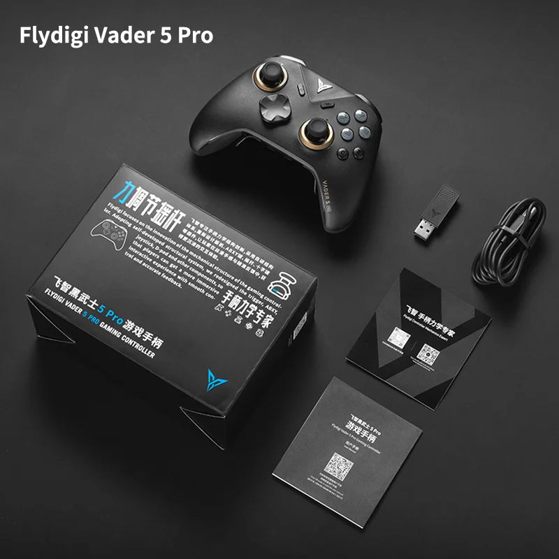 New Flydigi Vader 5 Pro V2  Game Controller Wireless Bluetooth Original Competitive Elite