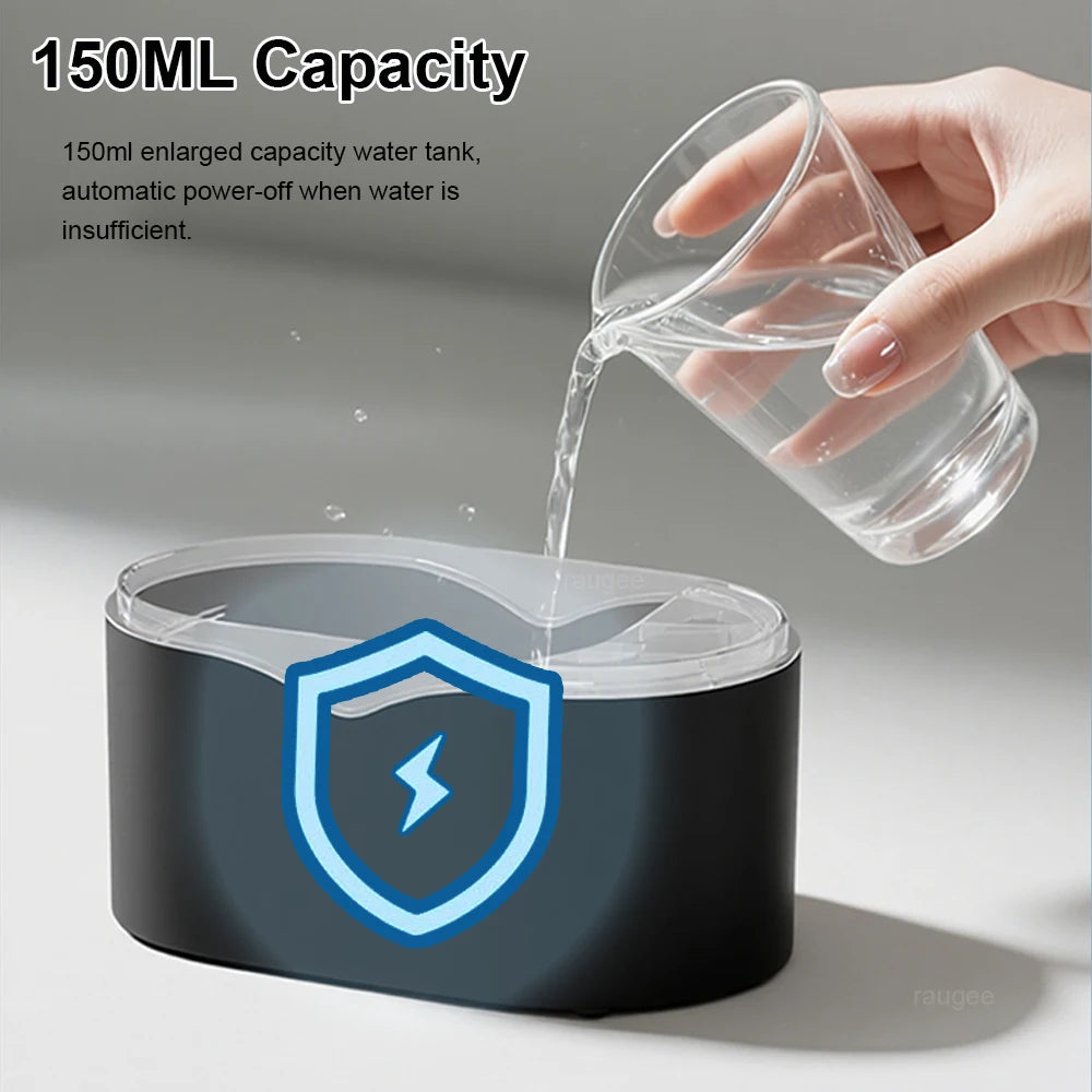 Flame Aroma Humidifier 150ML Mini Air Humidifier For Home Fireplace Essential Oils Diffuser USB Bedroom Aromatherapy Fragrance
