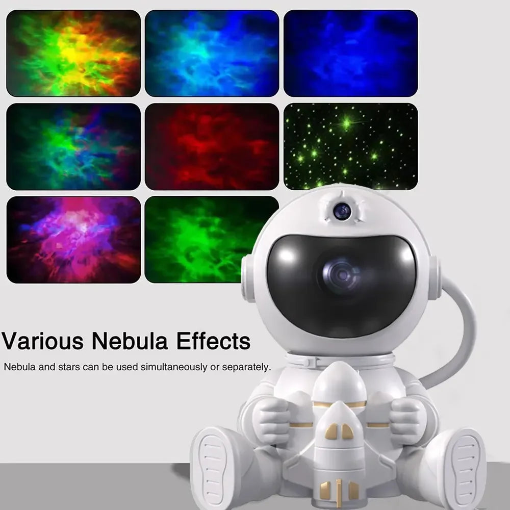 Astronaut Galaxy Projector, Night Light Projector for Bedroom, Gift for Kids Birthdays, Christmas