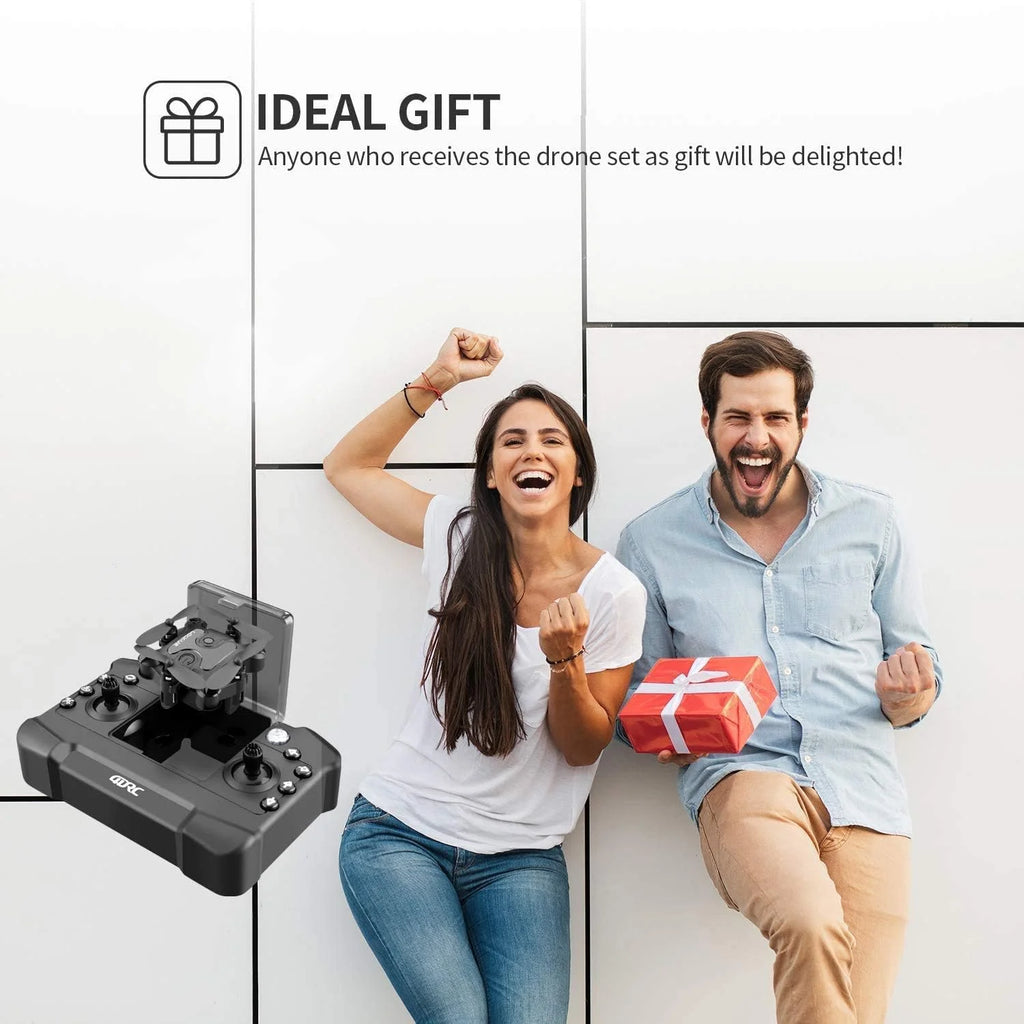 4DRC V2 Mini Drone HD Camera Air Pressure Altitude Hold WiFi FPV RC Drones Foldable Helicopter Dron Toy Gift