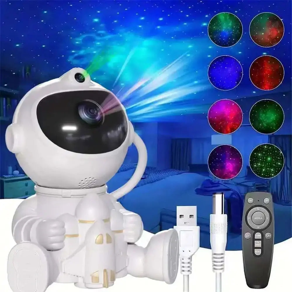 Astronaut Galaxy Projector, Night Light Projector for Bedroom, Gift for Kids Birthdays, Christmas