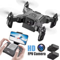 4DRC V2 Mini Drone HD Camera Air Pressure Altitude Hold WiFi FPV RC Drones Foldable Helicopter Dron Toy Gift