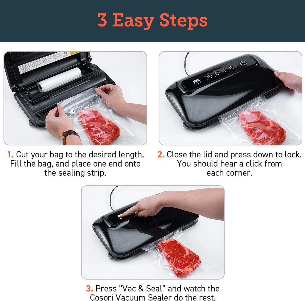 Hot Selling Food Saver Jar Sealer Vaccume Seal Machine With Cutter