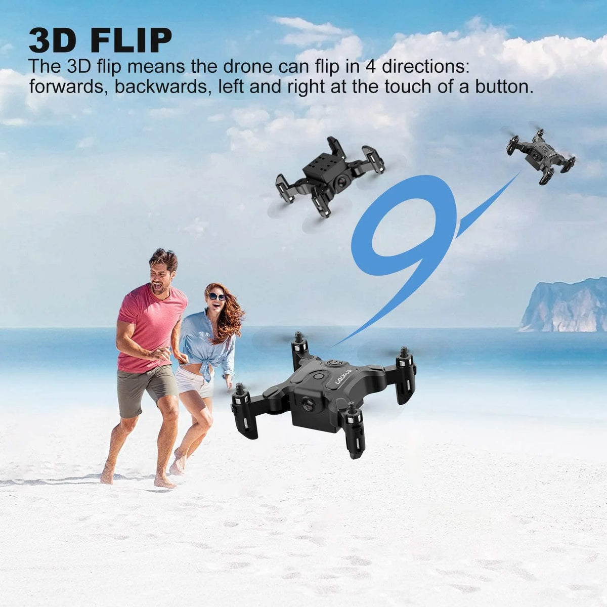 4DRC V2 Mini Drone HD Camera Air Pressure Altitude Hold WiFi FPV RC Drones Foldable Helicopter Dron Toy Gift