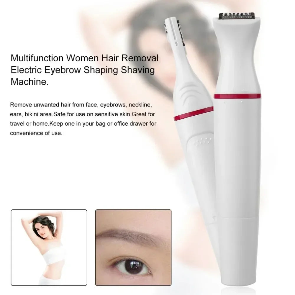 5 In 1 Set Women Epilator Female Eyebrow Trimmer Lady Shaver Hair Removal Shaver Machine Face Depilador Bikini Depilatory Tool